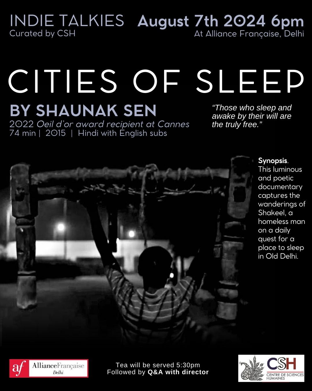 Indie Talkies | Film Screening: Cities of Sleep