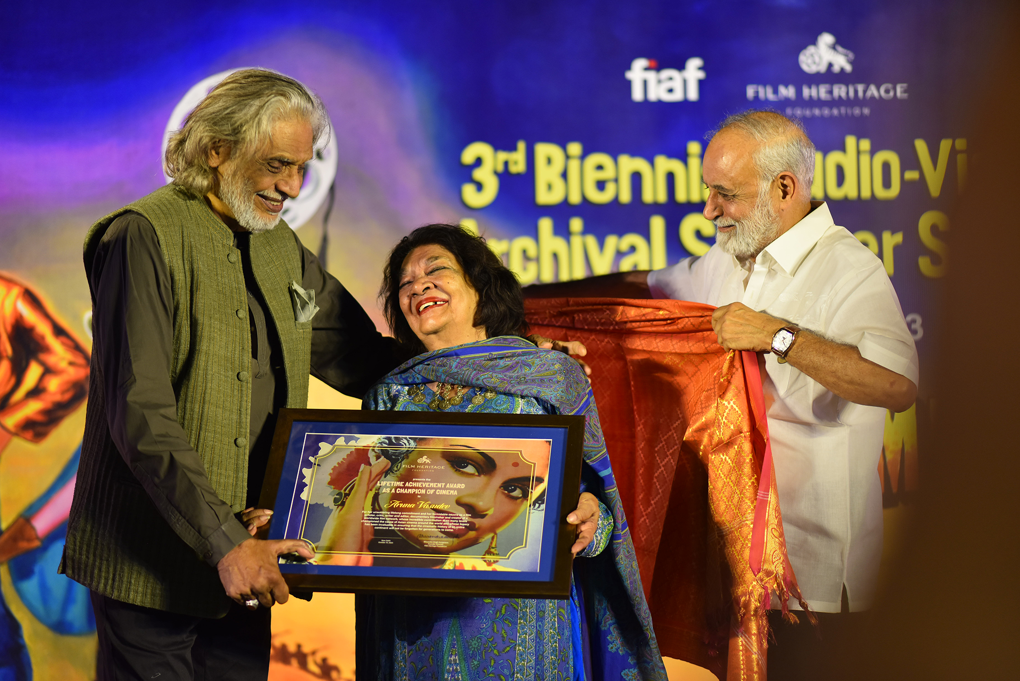 FHF Award 2023 to Aruna Vasudev