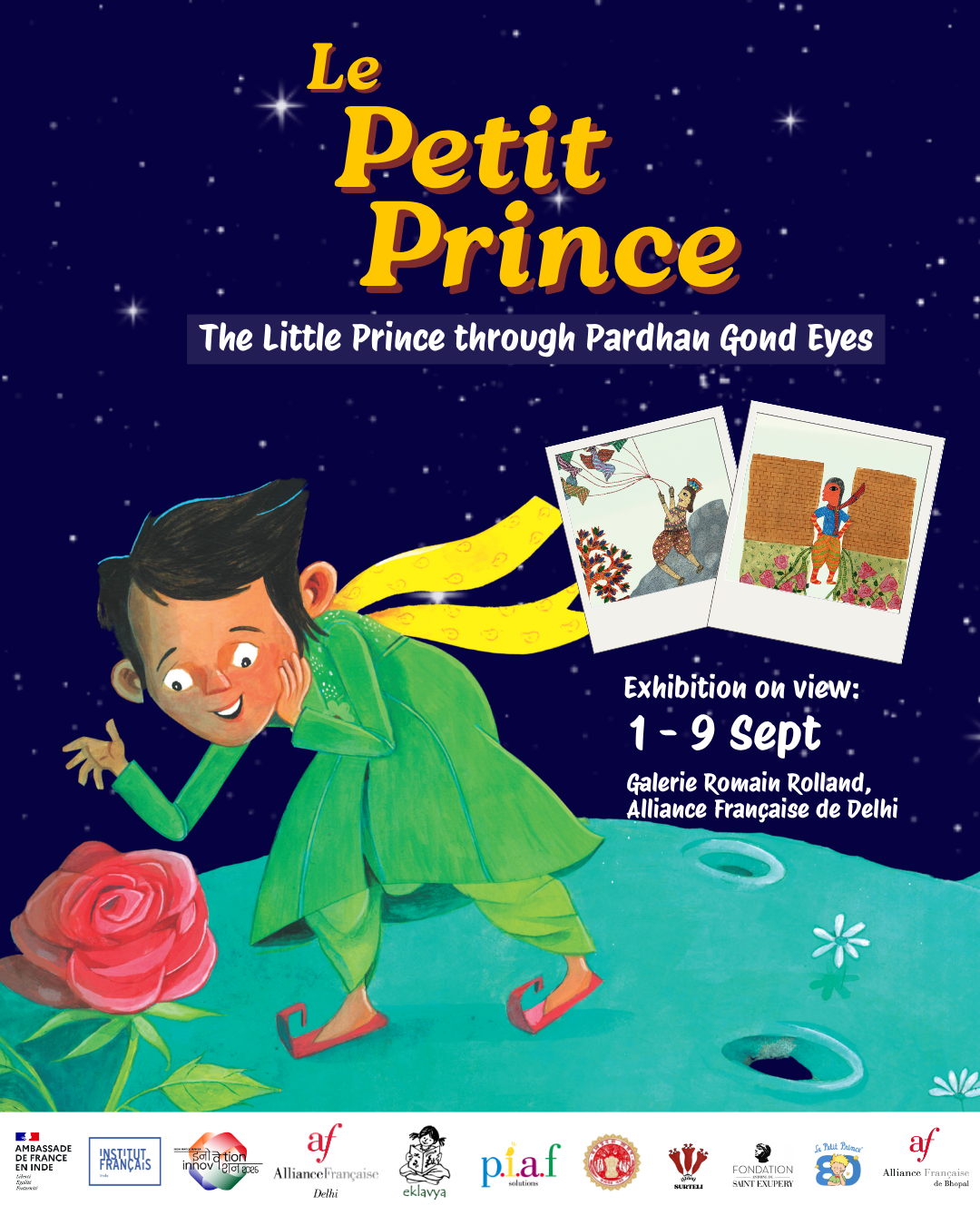 The Little Prince Through Pardhan Gond Eyes | Exhibition