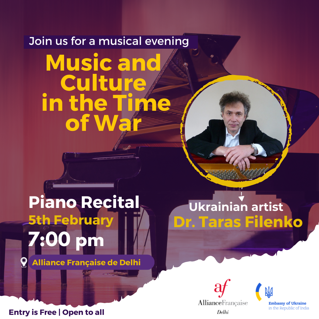 Piano Recital by Dr.Taras Filenko