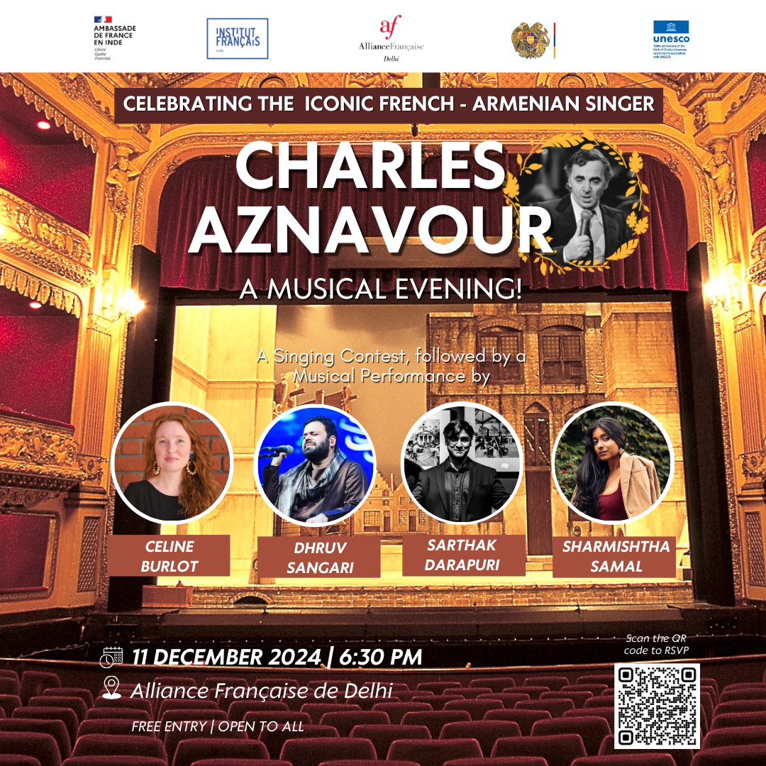 Celebrating singer Charles Aznavour | Music Concert & Contest