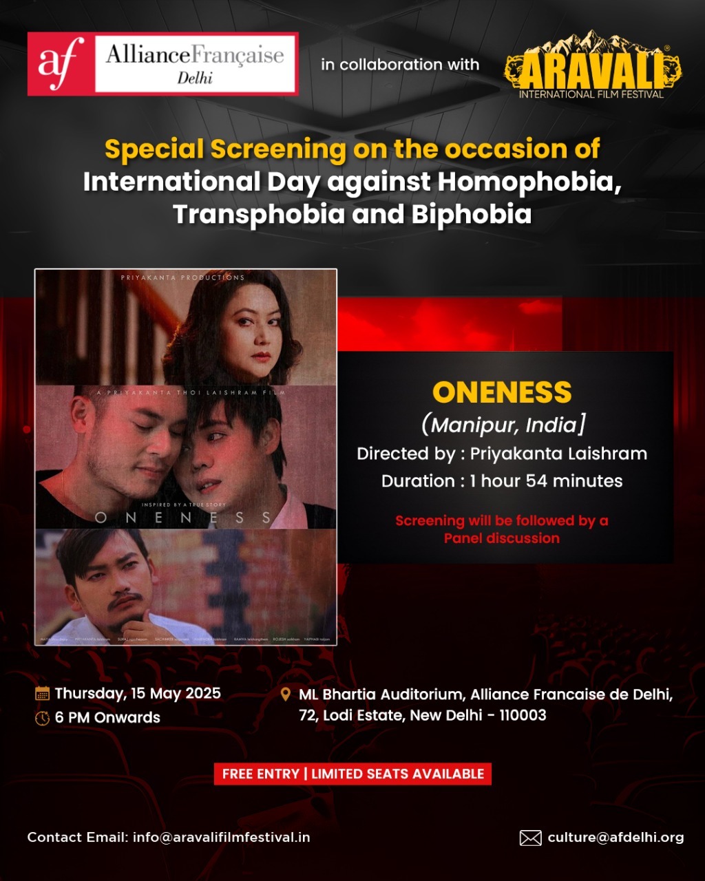 IDAHOBIT Screening | ONENESS