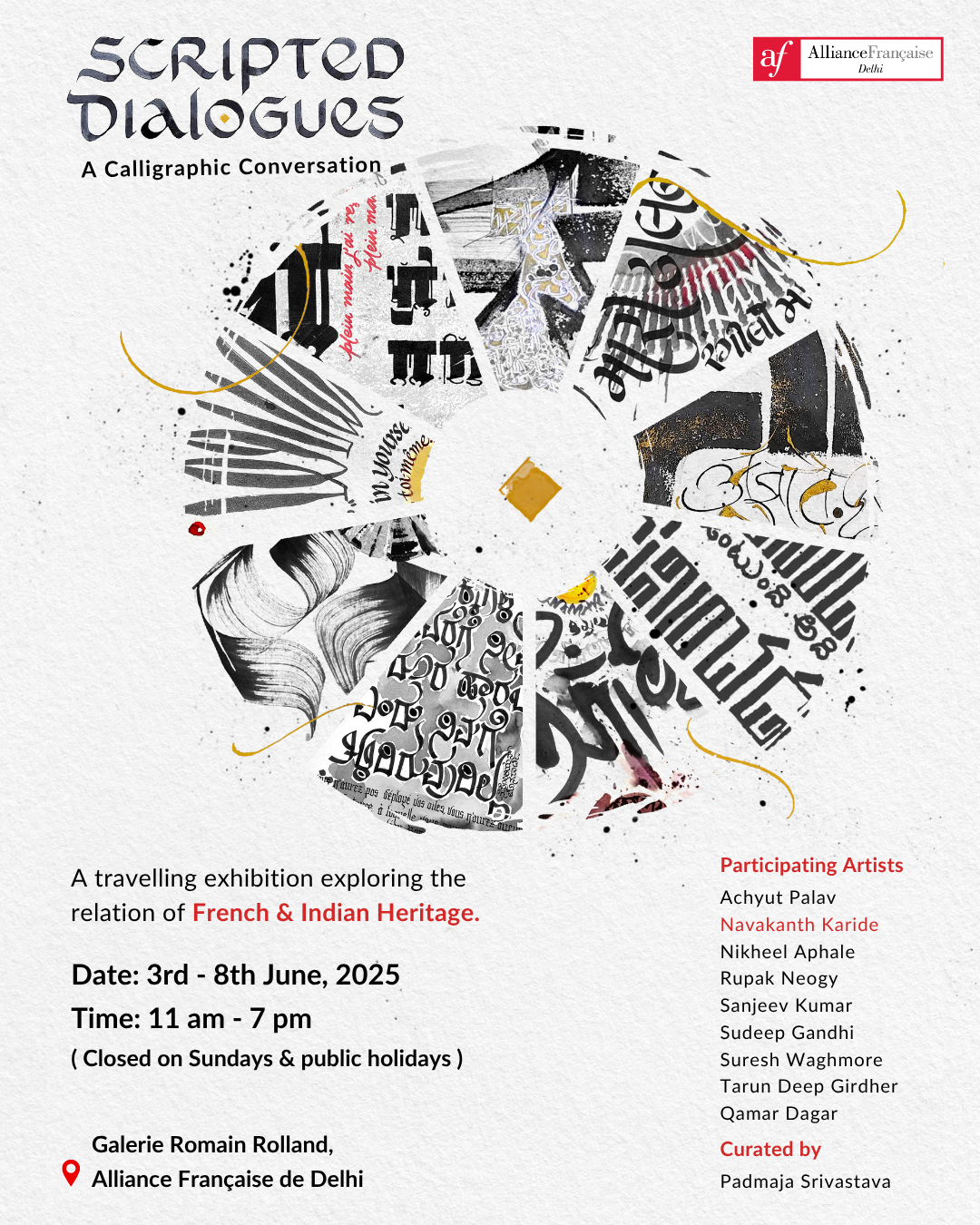 Scripted Dialogues | A Calligraphic Conversation