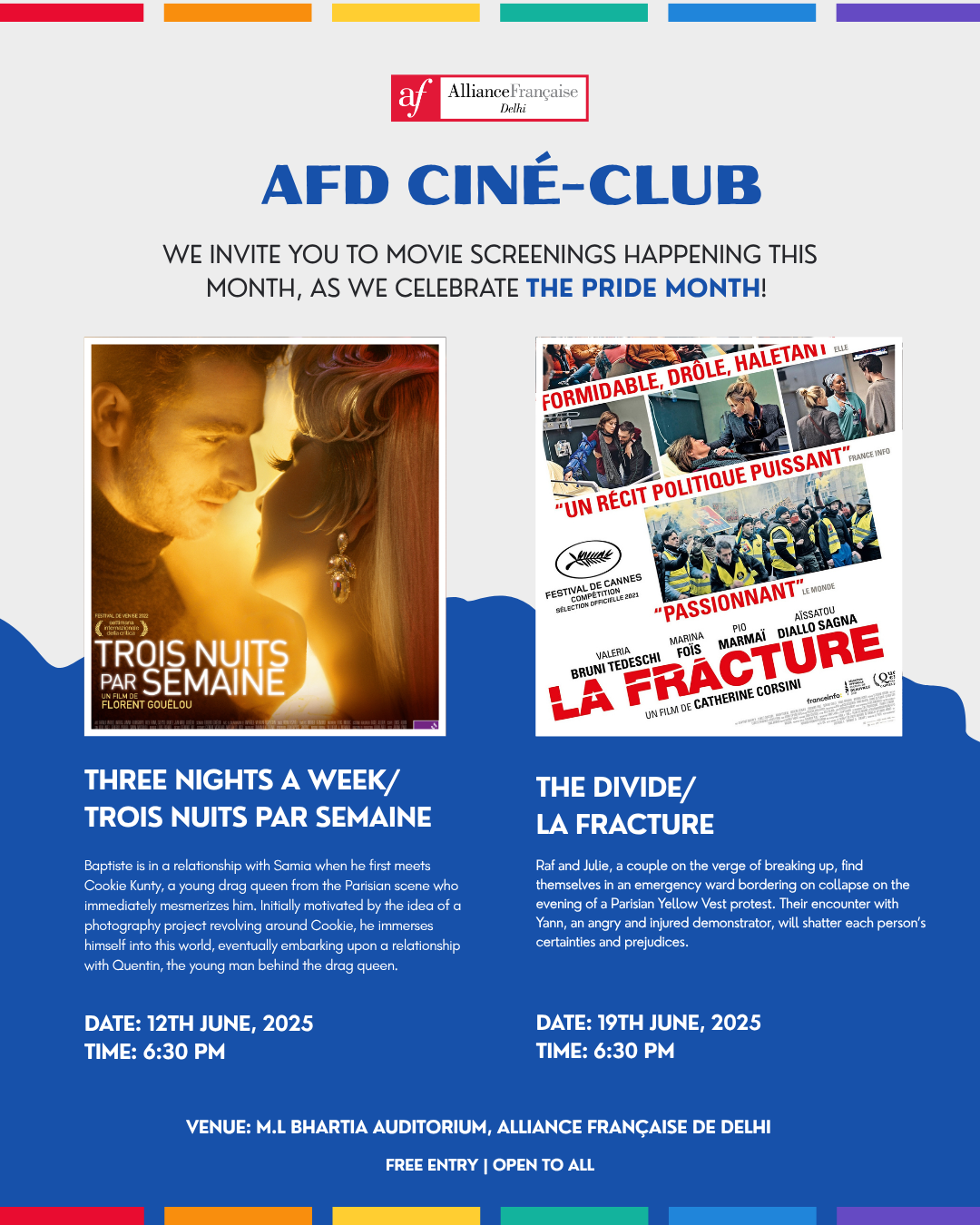 AFD Cine Club | Celebrating PRIDE Month