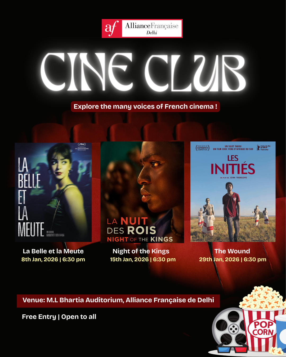 AFD Ciné Club Screenings | January 2026