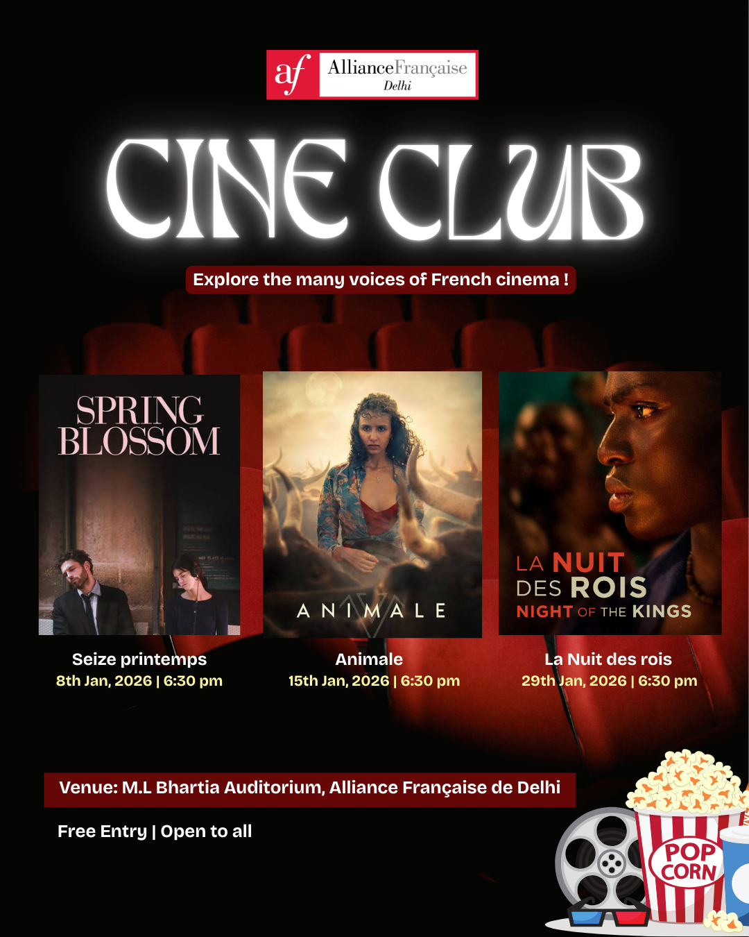 AFD Ciné Club Screenings | January 2026